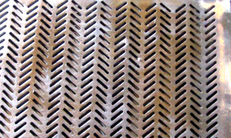 八字孔铝板冲孔网产品展示